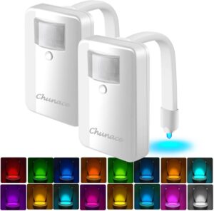 Chunace 2 Pack Toilet Night Light M...