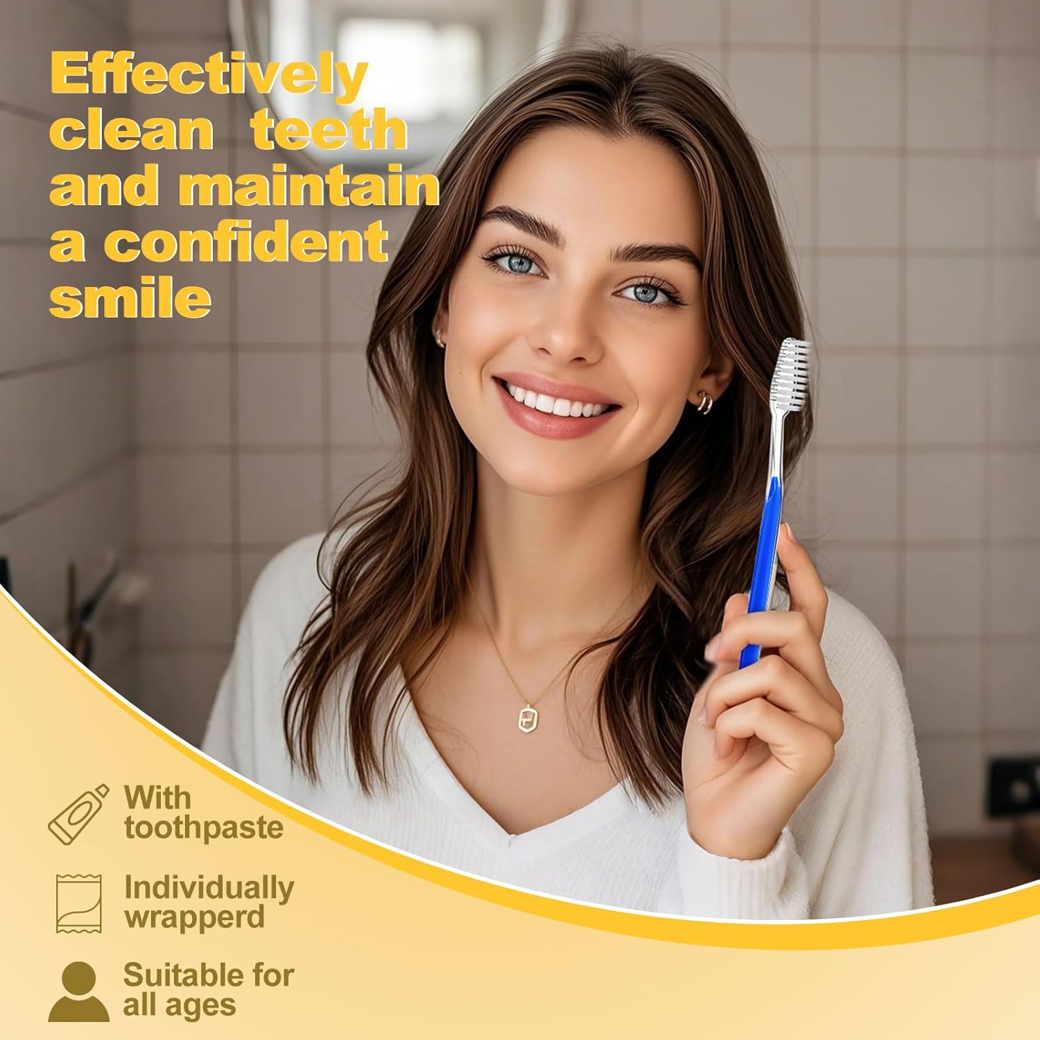 Disposable Toothbrushes with Toothpaste Individually Wrapped 5 Colors Bulk Toothbrush and Toothpaste 10g for Homeless,Shelter,Air Bnb/Hotel/Guest Apartment (30) - Image 6
