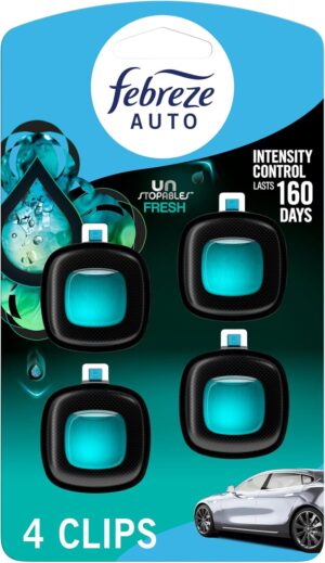 Febreze Car Air Freshener, Odor-Fig...