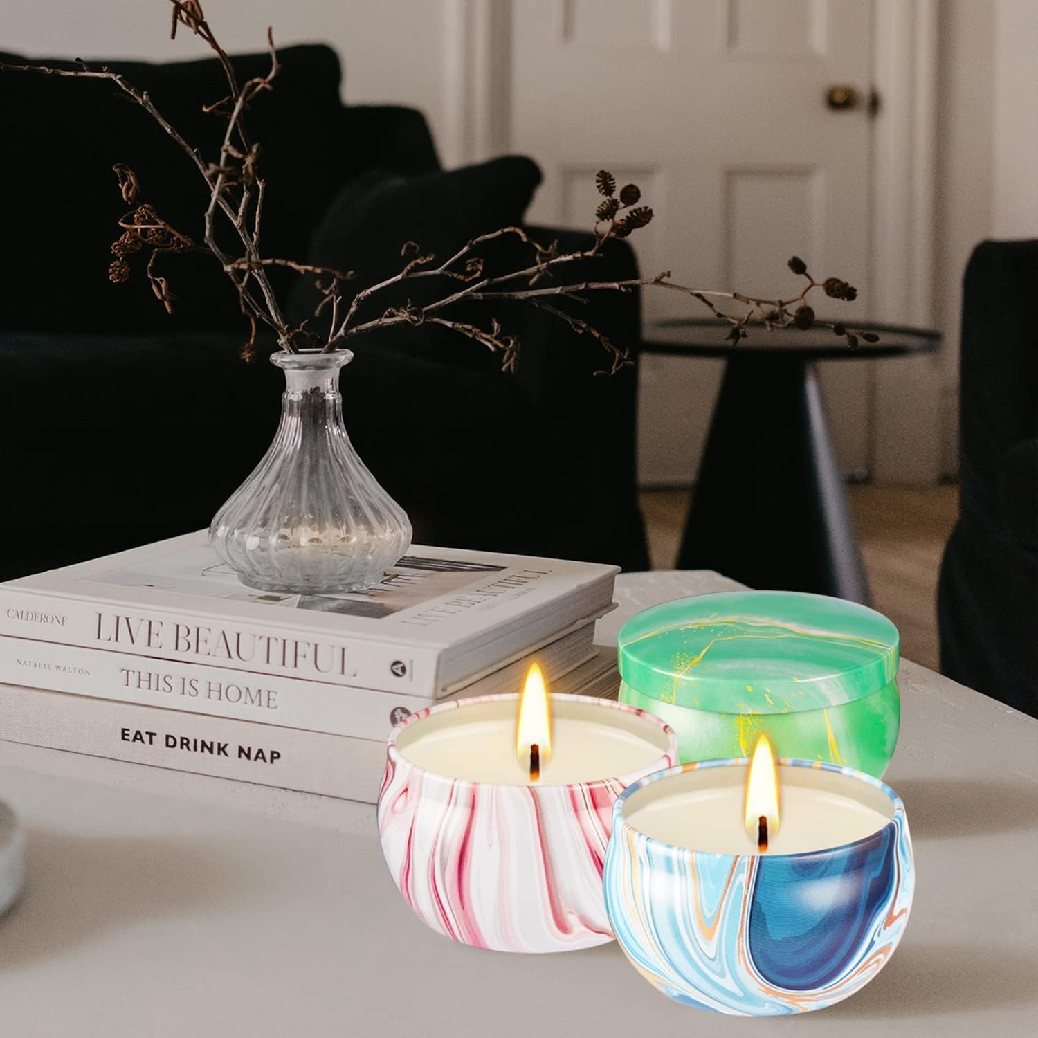 WPONSZU 16 Packs Scented Candle Gift Set for Mom | Woman, 2.5oz Jar Candles for Home Scented Bath Yoga, Natural Soy Wax, Fragrance Candle for Mothers Day, Birthday, Valentine's Day… - Image 5