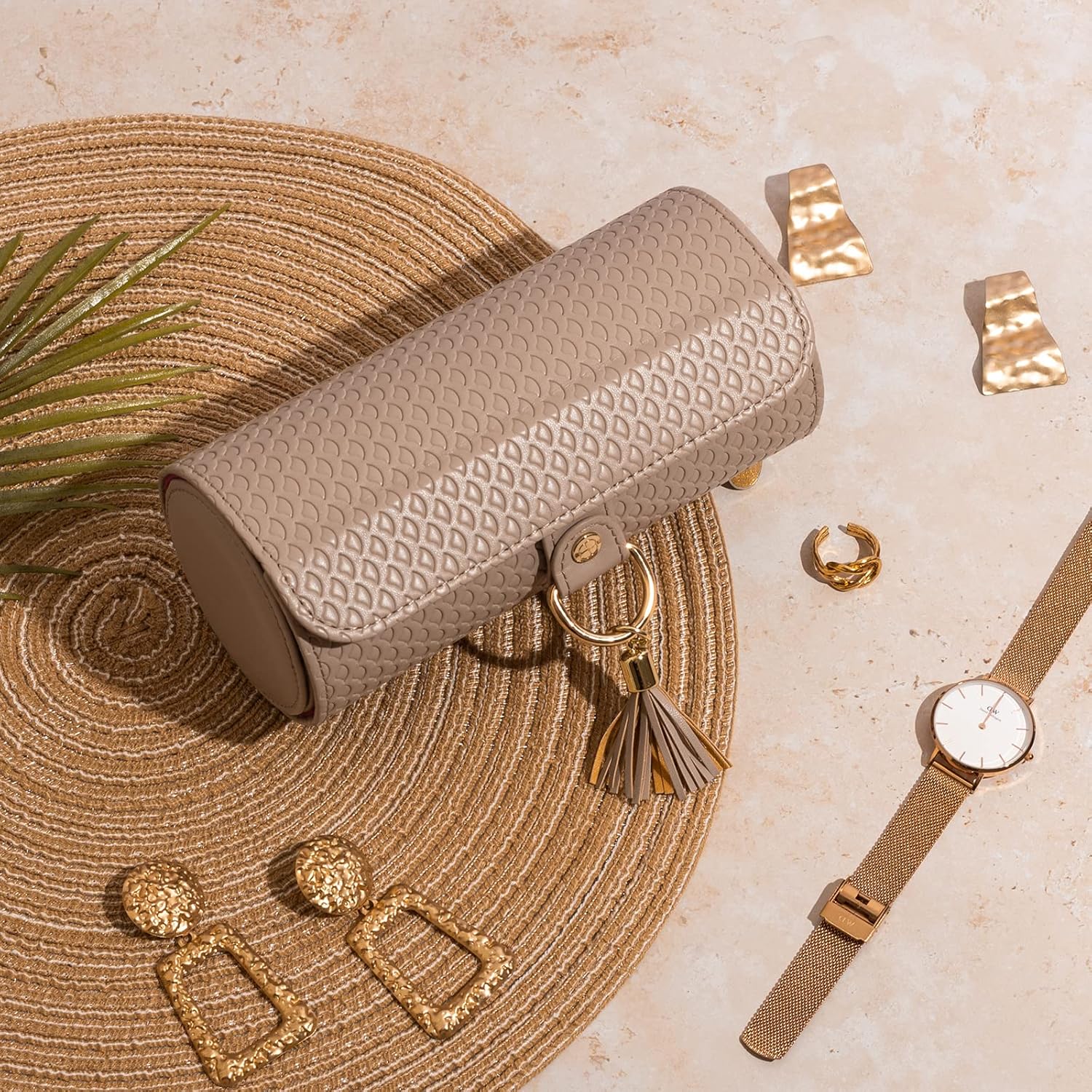 VLANDO Viaggio Mothers Day Gifts Her - Small Jewelry Case Box - Travel Essential Accessories for Women, Travelers, Couples, Mom, Friends, Bridesmaid - Image 8