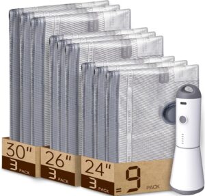 Vacbird Vacuum Bags for Travel with...
