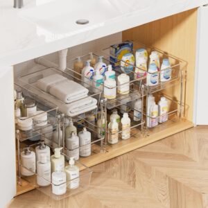 Vtopmart 4 Pack Bathroom Organizer,...