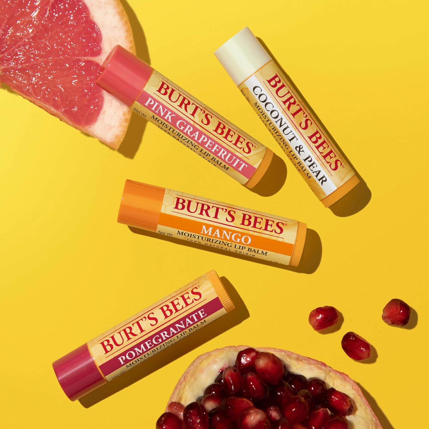 Burt's Bees 100% Natural Moisturizing Lip Balm (Superfruit) - Image 7