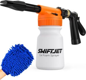 SwiftJet Car Wash Foam Gun + Microf...