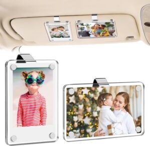 SUNEZLGO 2 Pack Car Picture Holder ...