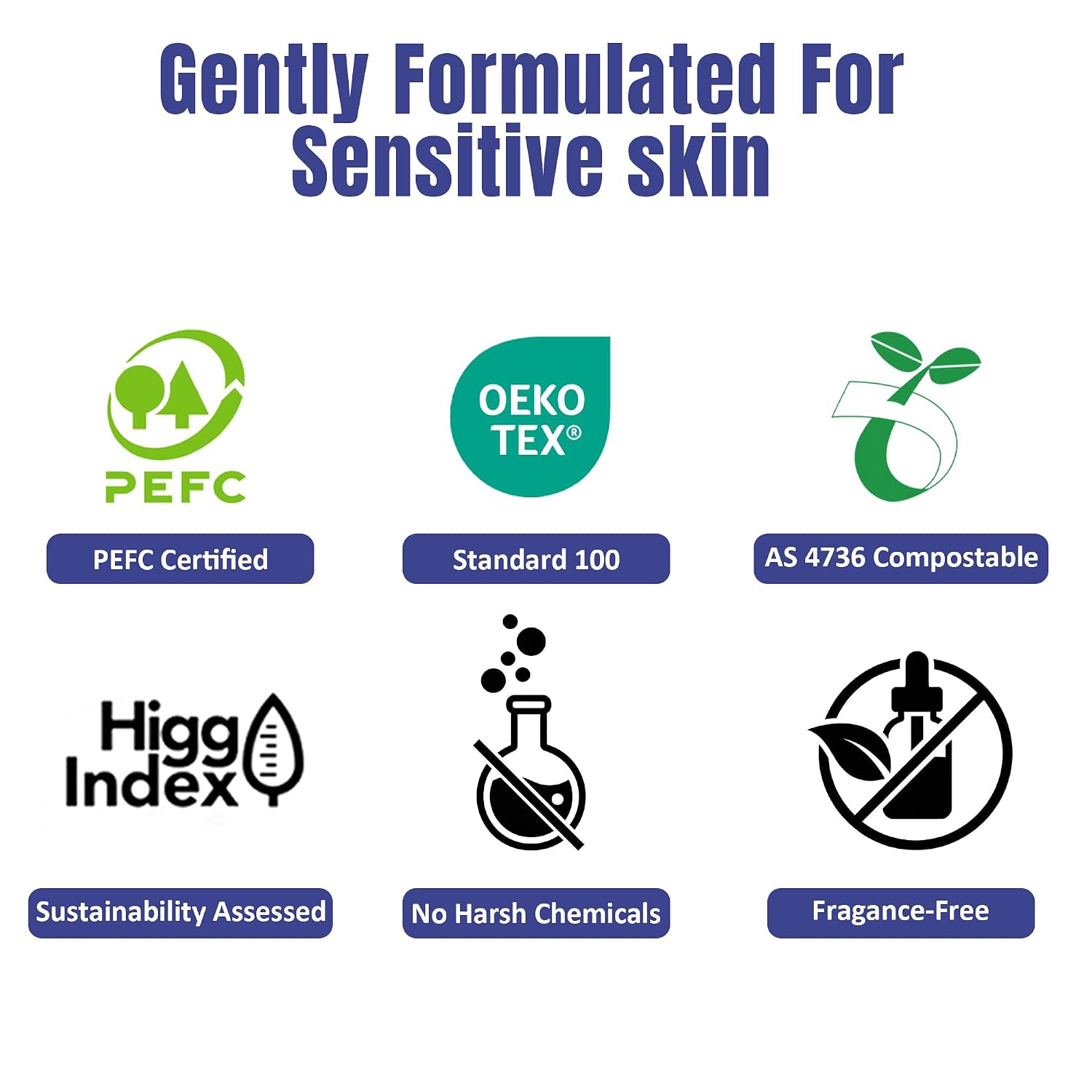 Ourmed Life Disposable Face Towels for All Skin, 100 Count - Ultra Value | Clinically Tested, Reduce Redness, Skin Soothing, Sensitive Skin friendly, Biodegradable, Skincare, Women Cleansing,Absorbent - Image 9