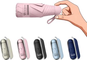 BAODINI Travel Essentials Mini Umbr...