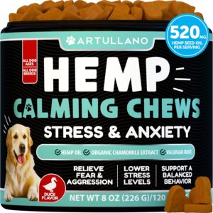 Hemp Calming Chews for Dogs –...