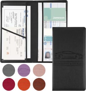 JUSTTOP 1Pack Car Registration and ...