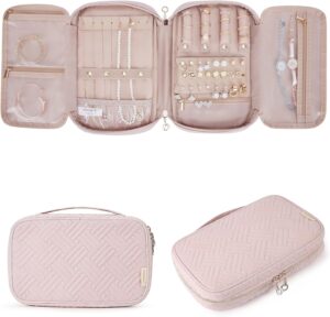 BAGSMART Jewelry Organizer Case Lar...