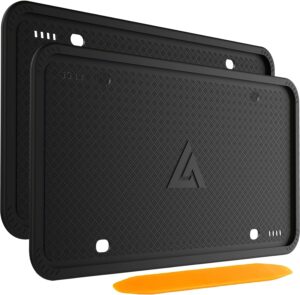 Aujen Silicone License Plate Frames...