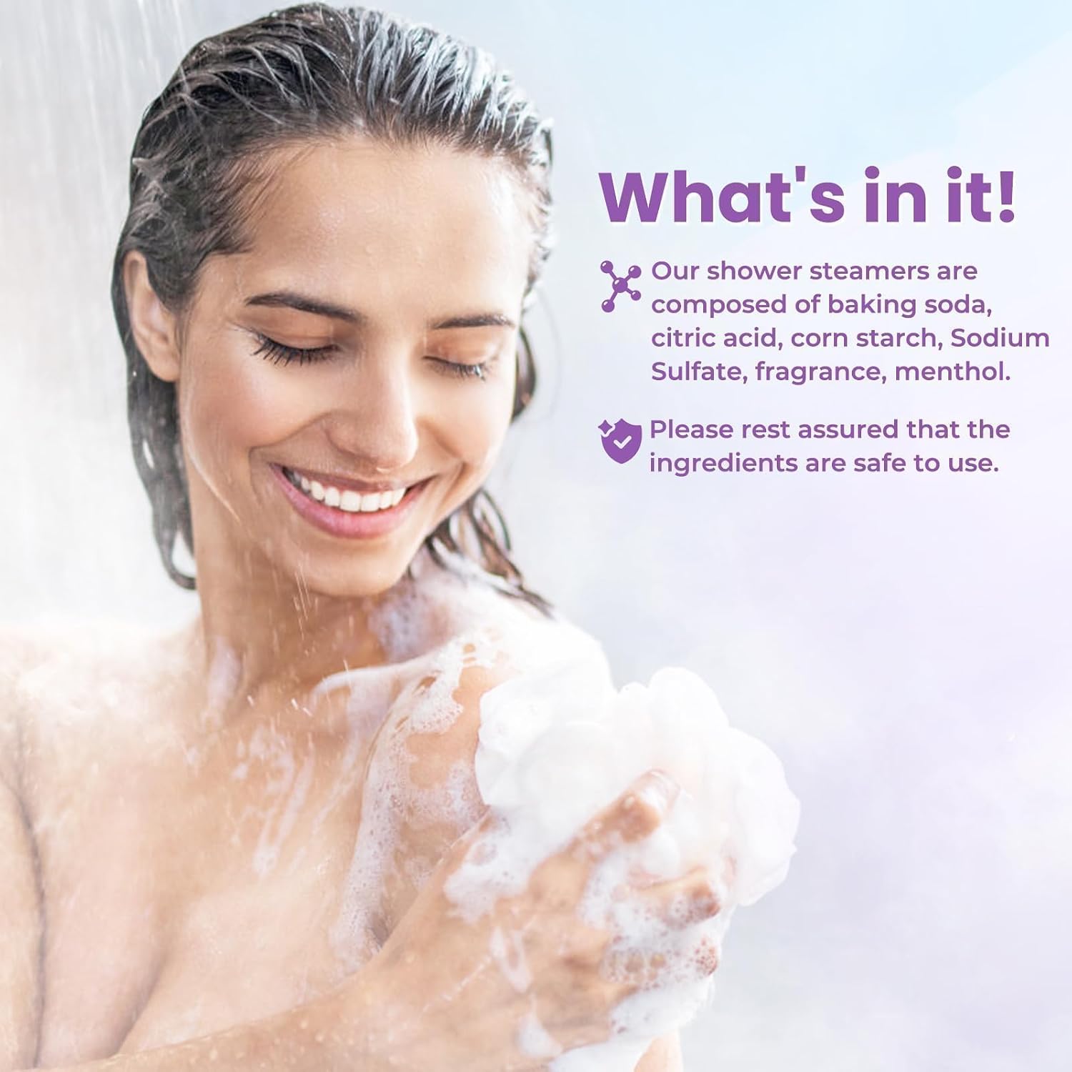 8 Pack Shower Steamers for Women - Organic & Natural Essential Fragrances - Image 5