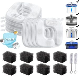 Veken Cat Water Fountain Filters, 8...