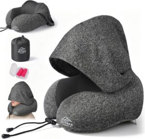 SkytraxComf® Travel Neck Pillow wi...