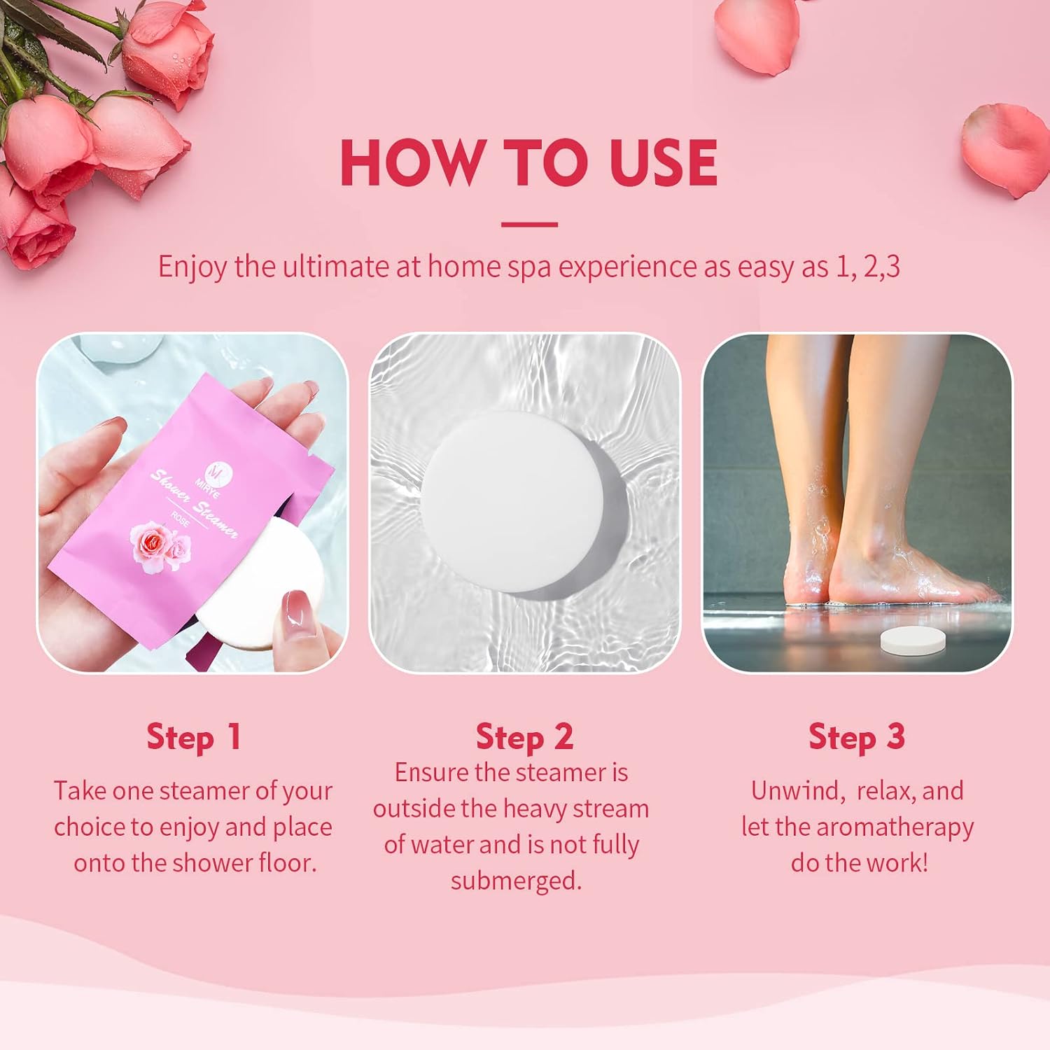 Shower Steamers Aromatherapy Birthday Gifts for Women, 24pcs Shower Bombs with Natural Essential Oils, Hotel Home Shower Spa, Self Care Gifts for Mom Wife Grandma Sister Her, Appreciation Gifts - Image 7
