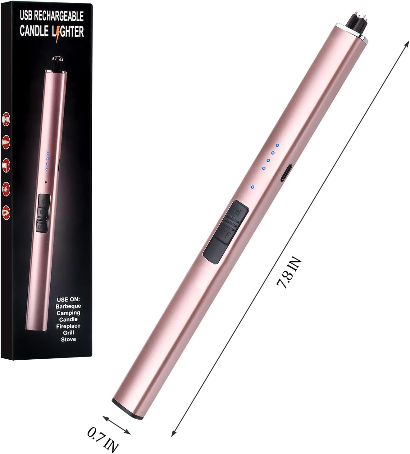 Electric Candle Lighter Christmas Stocking Stuffers Gifts for Women - Image 7