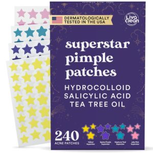 Livaclean 240CT Star Pimple Patches...