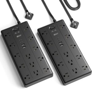 SUPERDANNY 6Ft Extension Cord with ...