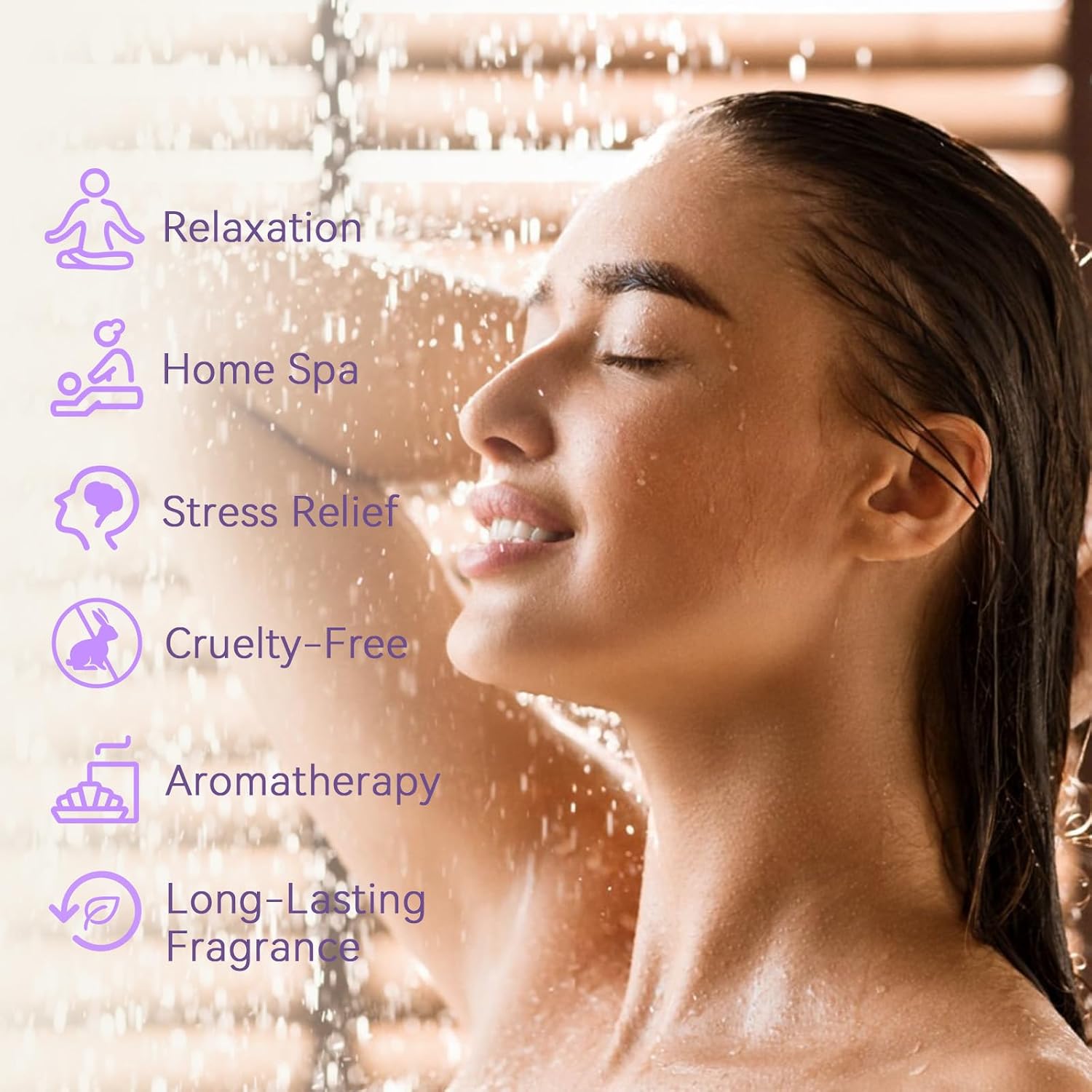 Shower Steamers Aromatherapy 8 Pack, Birthday Gifts for Women Men & Luxury Gift Box Packaging, Premium Shower Bombs with Natural Essential Oils, Home Spa Stress Relief, Relaxation Self Care - Image 4