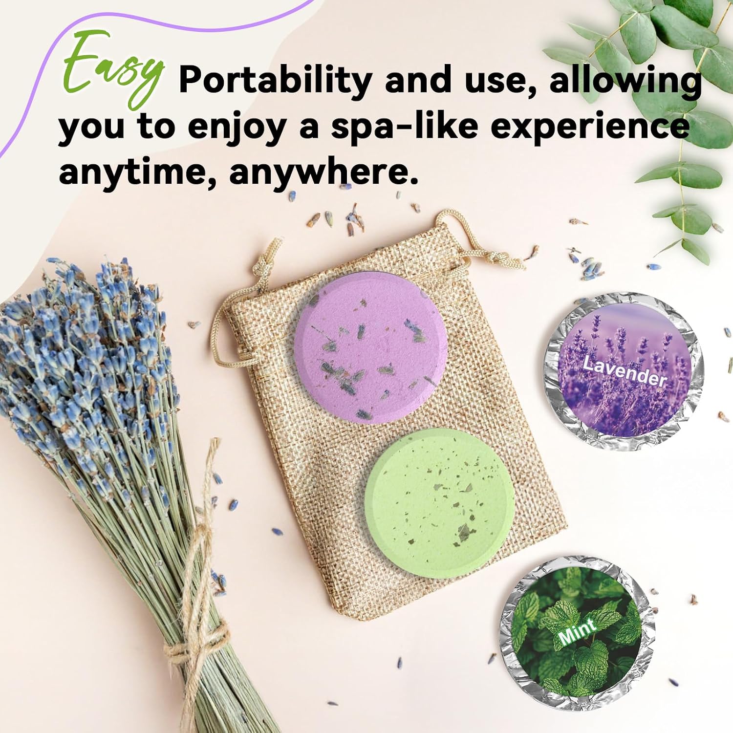 Shower Steamers Aromatherapy 8 Pack, Birthday Gifts for Women Men & Luxury Gift Box Packaging, Premium Shower Bombs with Natural Essential Oils, Home Spa Stress Relief, Relaxation Self Care - Image 8
