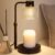 Candle Warmer Lamp with Timer, Birthday Gift for Women, House Warming Gift | Housewarming Gift New Home, Room Decor,Wax Melt Warmer for Scented Jar Candles with 2 Bulbs, Fall Decor for Home Living Room
