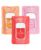 Touchland Hydrating Hand Sanitizer Spray – Juicy Trio Set (Wild Watermelon, Velvet Peach, Berry Bliss) – 3 x 1 FL OZ Travel Size Mists