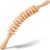 Wooden Cellulite Massage Roller for Legs and Thighs – Handheld Fascia Blaster Tool for Muscle Relief, Lymphatic Drainage & Body Sculpting – Anti Cellulite Massager for Women and Men (12 Wheel)