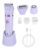 Ufree Bikini Trimmer Electric Razors for Women, Ceramic Blade Body Hair Trimmer, IPX7 Waterproof Rechargeable Lady Shaver, Personal Groomer for Legs & Pubic Hair, Gifts for Women, Purple