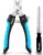 Candure Pet Nail Clippers, Blue, Large to Medium Pets