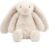 Best Pet Supplies Bunny Buddy Squeaky Plush Dog Toy – Beige, Medium