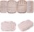 BAGSMART Jewelry Organizer Case Large Travel Jewelry Storage Bag for Necklace, Earrings, Rings, Bracelet, Soft Pink