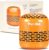 Purriko Refrigerator Deodorizer,Lasts up to 10 Years,Refrigerator Odor Eliminator,Fridge Deodorizer,More Effective Than Baking Soda Bamboo Air Purifying Bags,Orange