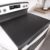 Stove Top Cover for Electric Stove- Range Covers for Electric Stove,Silicone XXL Dish Drying Mat, Glass Cooktop Covers, Flat RV Range top Mats (Black, 28″x20″)