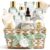 Mothers Day Birthday Gifts for Women, Bergamot Jasmine Relaxing Spa Gift Baskets for Women Self Care Package Bath Gift Set, Home Bath and Body Kit Pampering Gifts for Womens Her Mom Friend Sister Wife