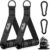 Heavy Duty Exercise Handles, Gym Cable Handles for Cable Machine Attachments, D Handle Cable Attachments, Handles for Resistance Bands, Workout Accessories, Fitness Equipment for Home Gym