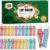 AZEN 30 Pack Lip Balm, Natural Lip Balm Bulk, Lip Care Product, Moisturizing Lip Balms for dry cracked lips, Valentines Gifts Easter Basket Stuffers – 10 Flavors