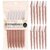 Kitsch Dermaplane Razor for Women Face – Face Razors for Women & Men, Eye Brow Razors & Face Shaver – Exfoliating Facial Razor & Dermaplaner as Skin Care Tool for Smoother Skin – Terracotta, 12 pcs