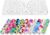 Mini Nail Files (50 Packs), Colorful Emery Boards for Nails Double Sided 180 Grit Emory, Gifts Bulk Fingernails Manicure Tools Shaping Buffing Smoothing Filers Cute 3.5”