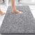 OLANLY Bathroom Rugs 30×20, Extra Soft Absorbent Chenille Bath Rugs, Rubber Backing Quick Dry, Machine Washable Bath Mats for Bathroom Floor, Tub and Shower, Home Decor Accessories, Grey